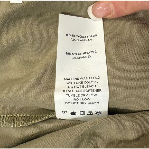 Four Laps Equip Short Size Medium Men's Athletic Fit Khaki Recycled - Picture 6 of 11